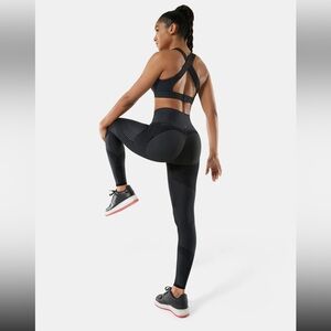 Fanka Reversible Body Sculpt Compression Leggings size Small (4)